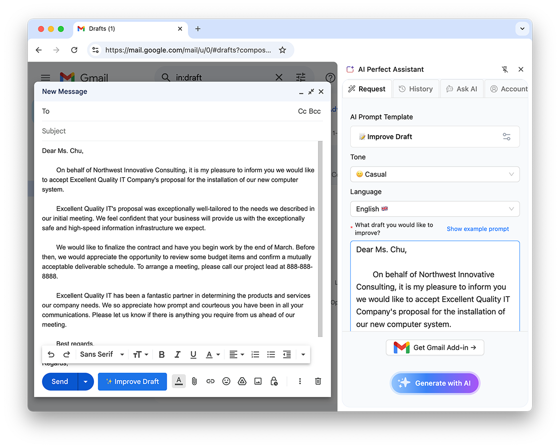 How it works inside Chrome?